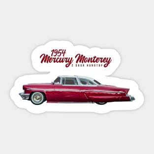 1954 Mercury Monterey 2 Door Hardtop Sticker